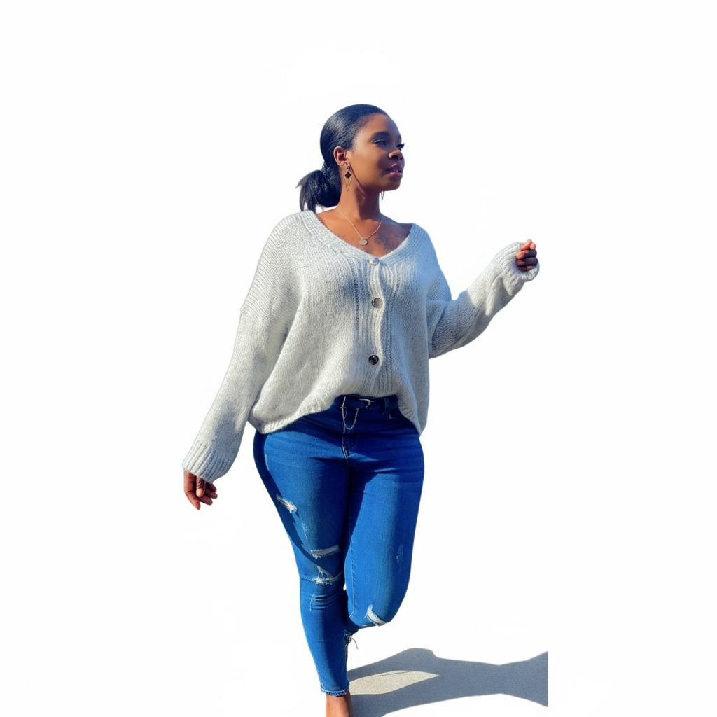 Gilet Oversize  Doux