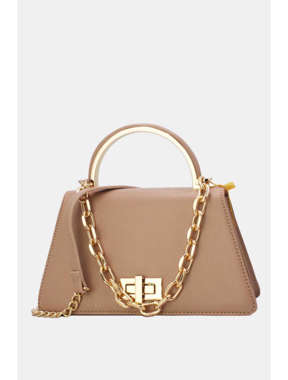 Sac à main élégant avec chaîne
dorée